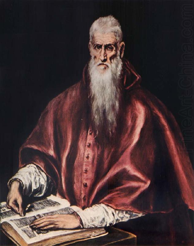 El Greco St.Jerome as a Cardinal china oil painting image